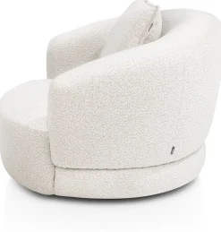 Cervos, fauteuil draaibaar - rond 100cm incl. 1 kussen 45x45