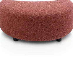 Cervos, poef/hocker bij fauteuil draaibaar groot