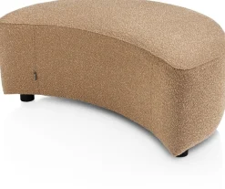 Cervos, poef/hocker bij fauteuil draaibaar groot