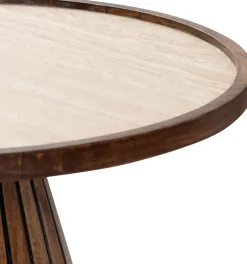 Cleo salontafel H34cm in kleur Bruin shop je bij COCOmaison