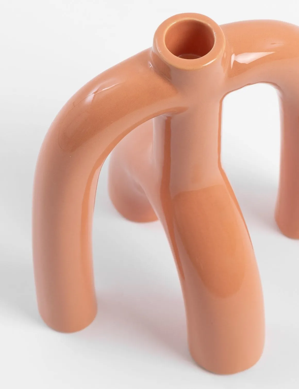 COCOmaison, Adele kandelaar H20cm - Oranje