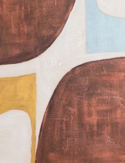 COCOmaison, Annemijn schilderij 80x80cm - Multikleur