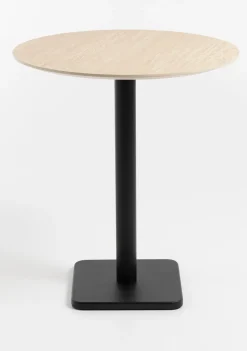 COCOmaison, Brest bartafel Travertine D80cm - zwart