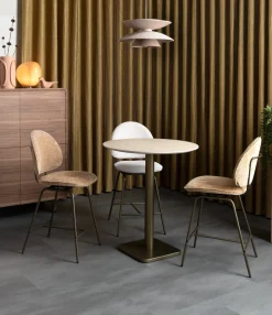 COCOmaison, Brest bartafel Travertine D80cm - Goud