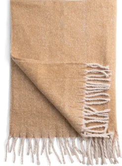 COCOmaison, Camel plaid 127x152cm - Oker