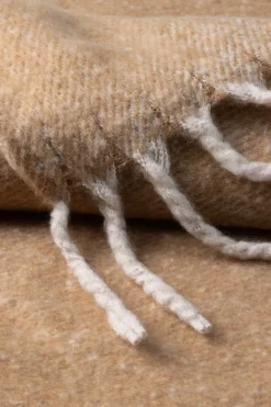 COCOmaison, Camel plaid 127x152cm - Oker