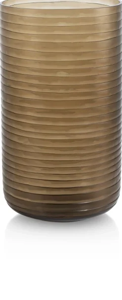 COCOmaison, Caramel vaas H41cm - Bruin