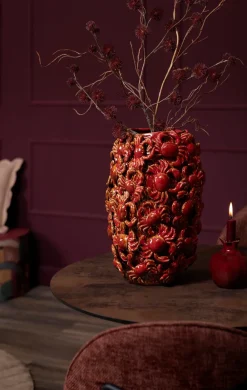 COCOmaison, Crabby vaas H39cm - Rood