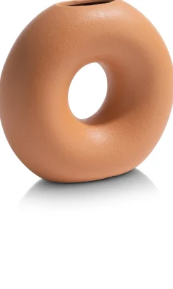 COCOmaison, Donut vaas H22cm - Oranje