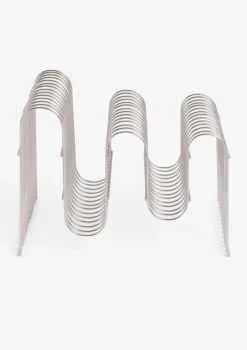 COCOmaison, Gus magazinehouder H30cm - Zilver