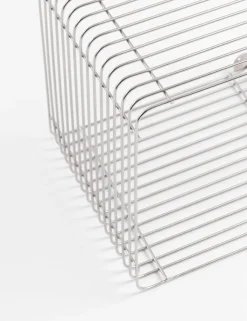 COCOmaison, Gus set van 2 wandrekken H35-40cm - Zilver