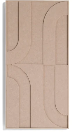 COCOmaison, Jace schilderij 48x96cm - Creme