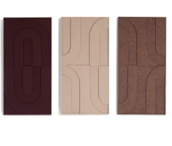 COCOmaison, Jace schilderij 48x96cm - bruin