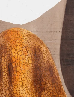 COCOmaison, Jorn schilderij 90x140cm - Bruin