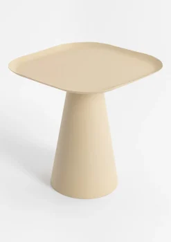 COCOmaison, Leah bijzettafel H46cm - Cremekleurig