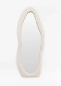 COCOmaison, Loes spiegel 160x60cm - Cremekleurig