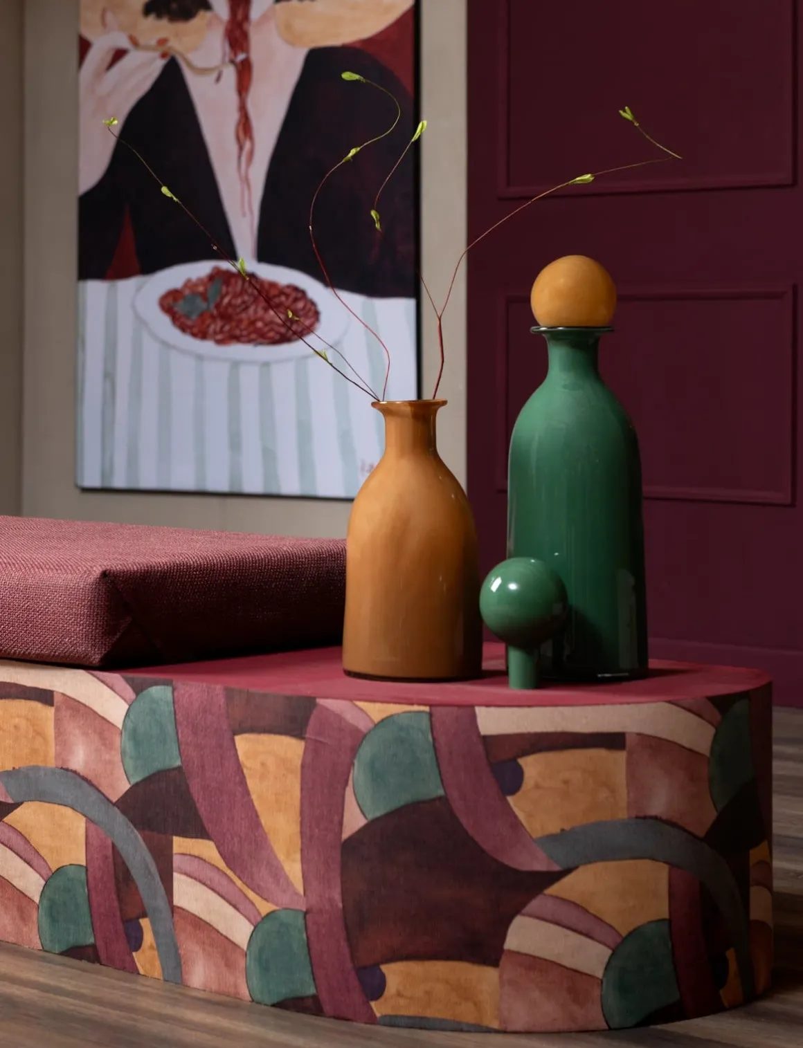 COCOmaison, Mies vaas H39cm - Multikleur