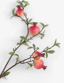 COCOmaison, Pomegranate kunstbloem H82cm - Rood