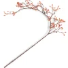 COCOmaison, Rosehip mini vine kunstbloem 105cm - Oranje