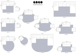 COCOmaison, Timeless Classic karpet 250dia - Taupe