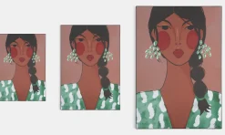 COCOmaison, Zorra wand doek - 70x100cm