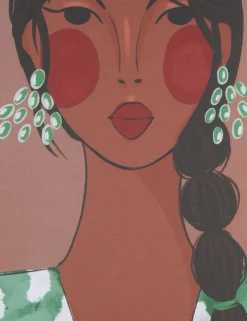 COCOmaison, Zorra wand doek - 70x100cm