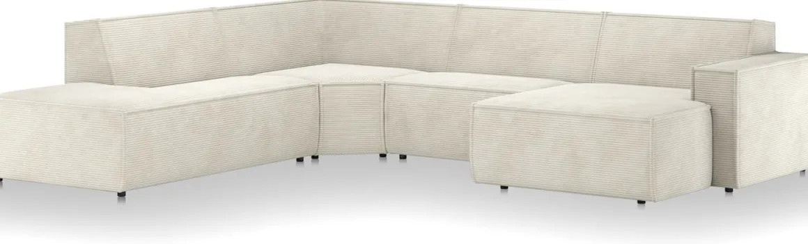 Colmar, Ottomane klein links - hoek - 1,5 zits zonder armen - longchair klein rechts