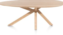 Cosenza eetkamertafel 210 x 120 cm in de kleur Naturel - XOOON