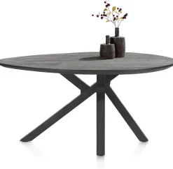 COSENZA eetkamertafel 160 x 115 cm - marmerlook