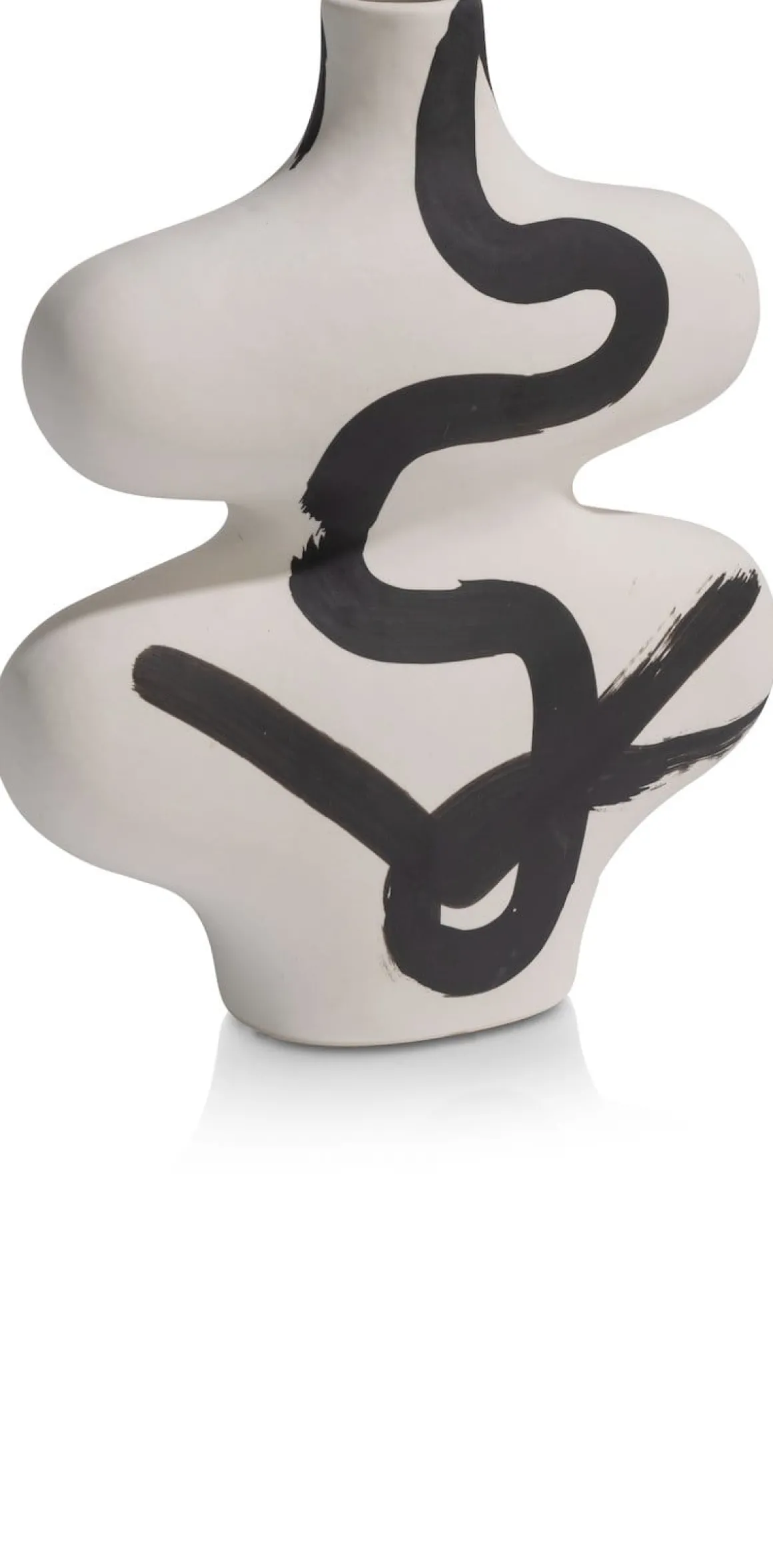 Curvy vaas H26cm in kleur Multi Color shop je bij COCOmaison