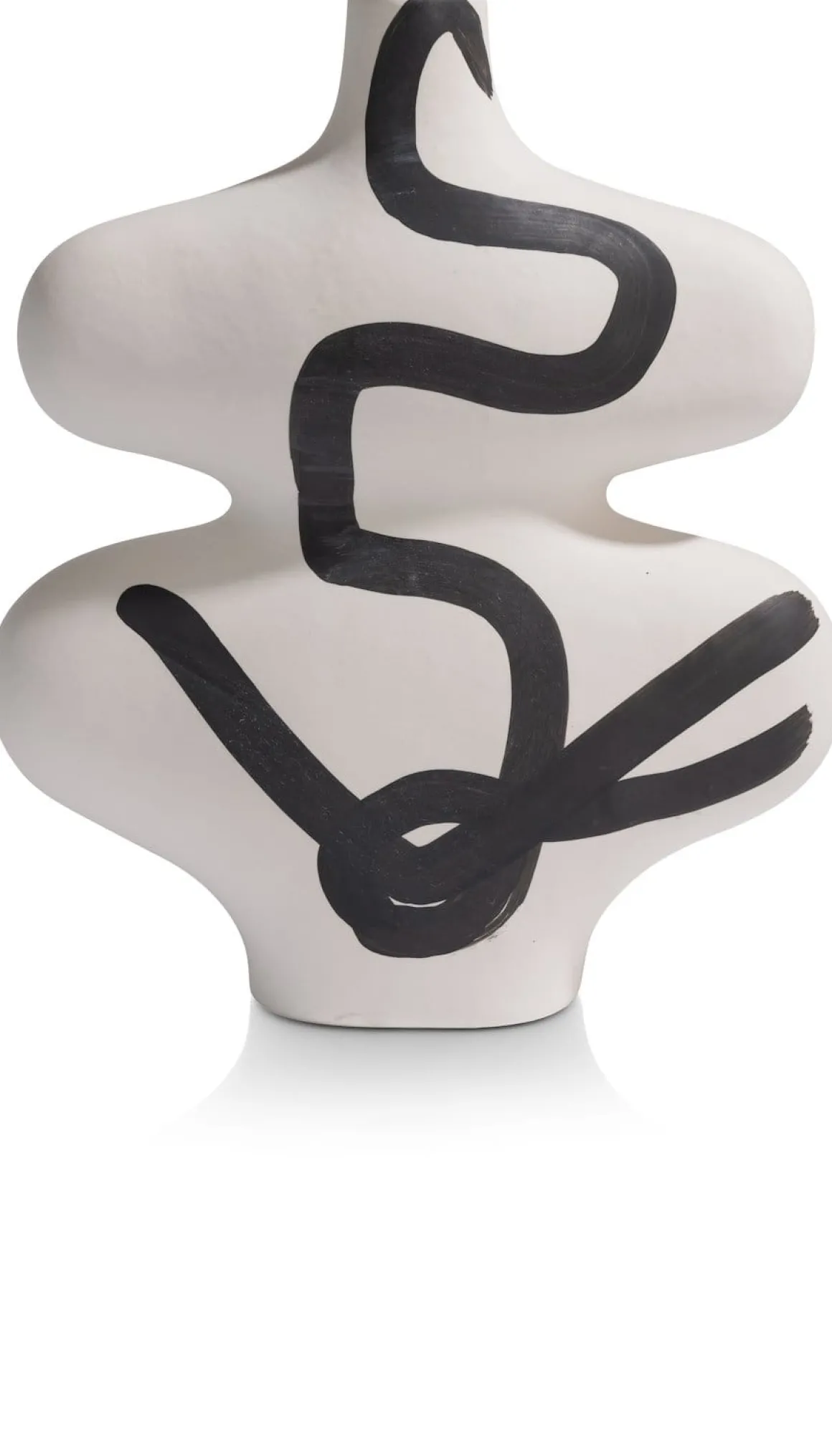 Curvy vaas H35cm in kleur Multi Color shop je bij COCOmaison