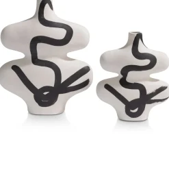 Curvy vaas H35cm in kleur Multi Color shop je bij COCOmaison