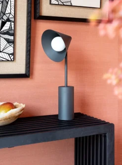 Daan tafellamp (1*G9) in de kleur Zwart - COCOmaison