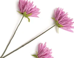 Dahlia Spider Spray kunstbloem (H75cm) in de kleur Paars