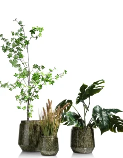 Dalila pot H28cm in de kleur Groen - COCOmaison