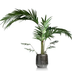 Dalila pot H36cm in de kleur Zwart - COCOmaison