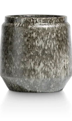 Dalila pot H28cm in de kleur Zwart - COCOmaison