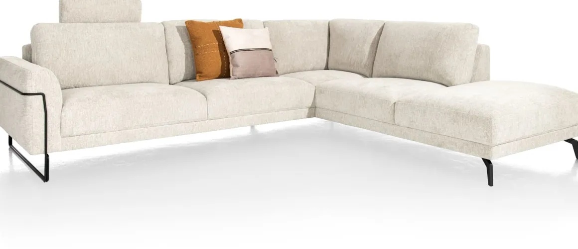 Dawson, 3 zits arm links - ottomane rechts