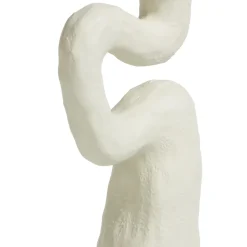 Debra abstracte kandelaar creme wit H30cm - COCOmaison