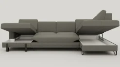 Denver, U-bank rechts - Livigno - grijs