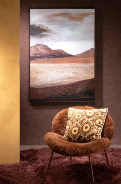 Desert schilderij 100x140cm in kleur Bruin shop je bij COCOmaison