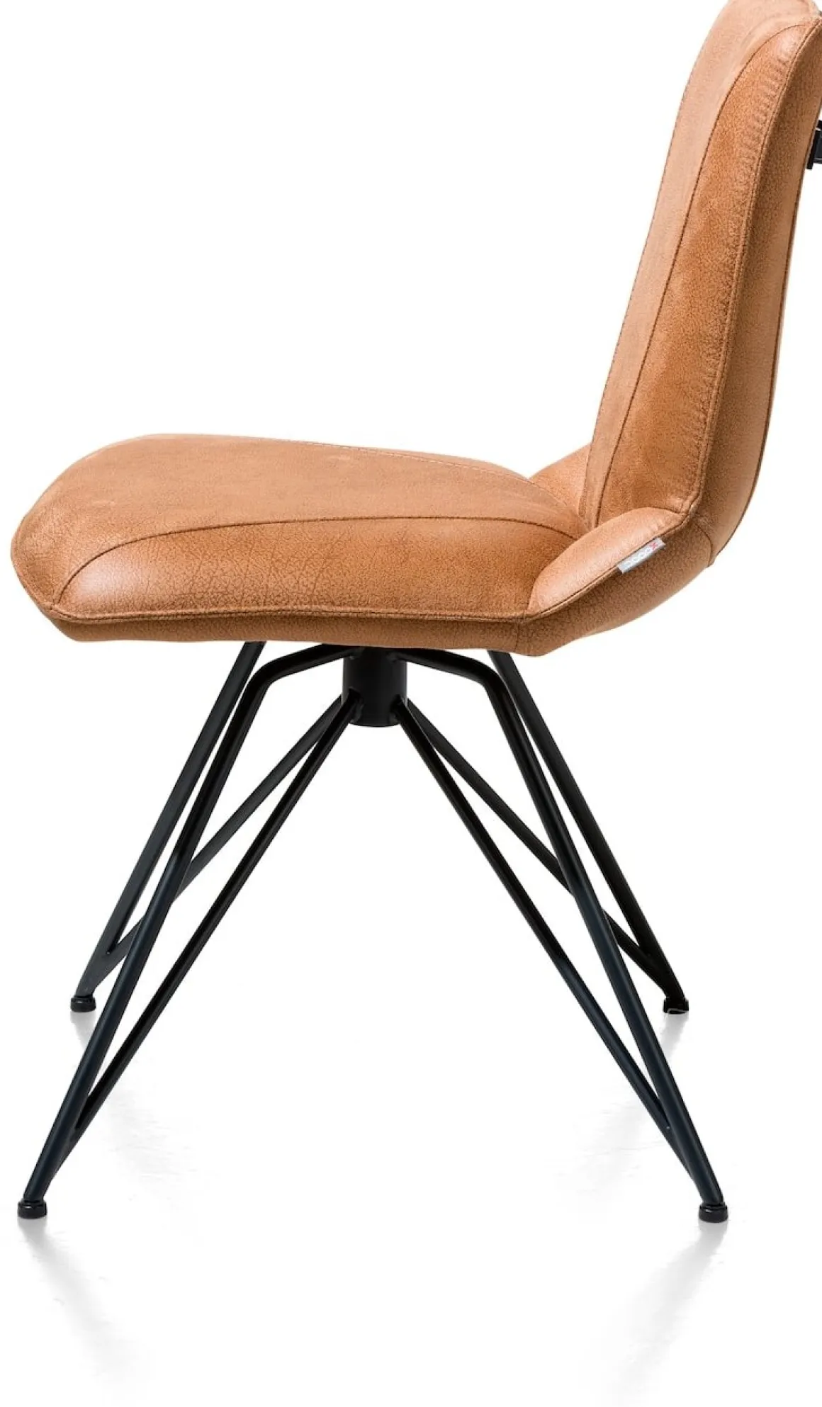 Design eetkamerstoel "MAC" - Cognac - XOOON