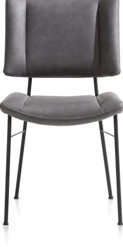 Design eetkamerstoel "TATUM" - Antraciet - XOOON