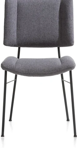 Design eetkamerstoel "TATUM" - Antraciet - XOOON