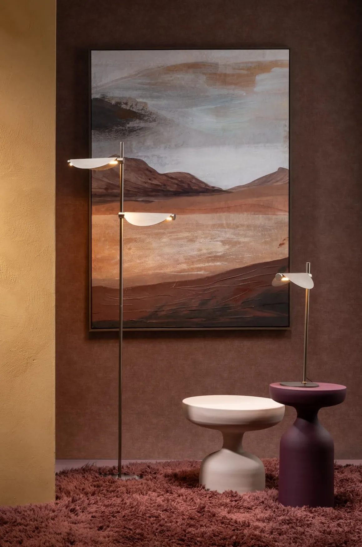 Dex vloerlamp LED in kleur Groen shop je bij COCOmaison