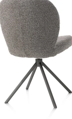 Eetkamerstoel Jaxon (draaibaar) in de kleur Lever - XOOON