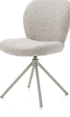 Eetkamerstoel Jaxon (draaibaar) in de kleur Kiezel - XOOON