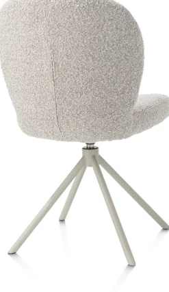 Eetkamerstoel Jaxon (draaibaar) in de kleur Kiezel - XOOON