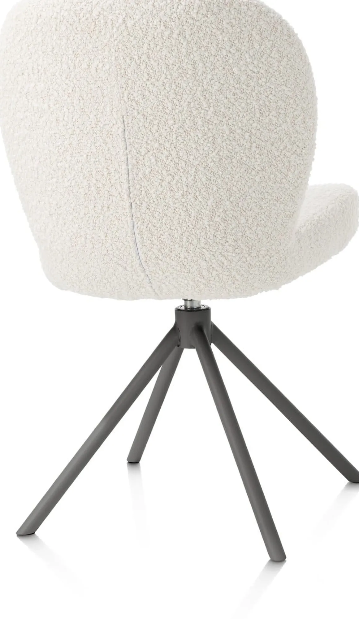 Eetkamerstoel Jaxon (draaibaar) in de kleur Ivoor - XOOON