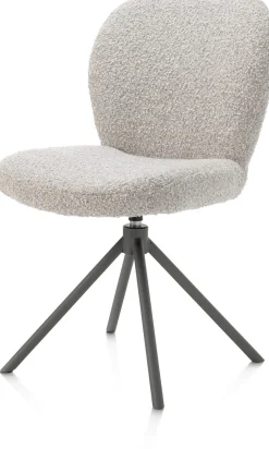 Eetkamerstoel Jaxon (draaibaar) in de kleur Kiezel - XOOON